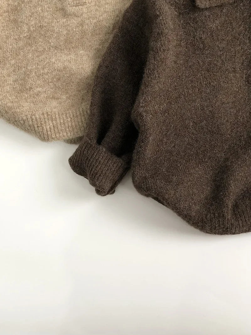 Apparel Collection, Turn Down Collar Sweatshirt, The Autumn Collection