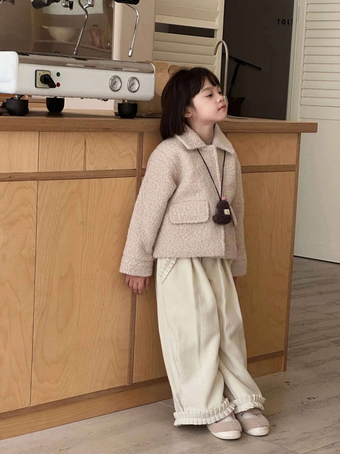 Apparel Collection, Oatmeal Knit Jacket