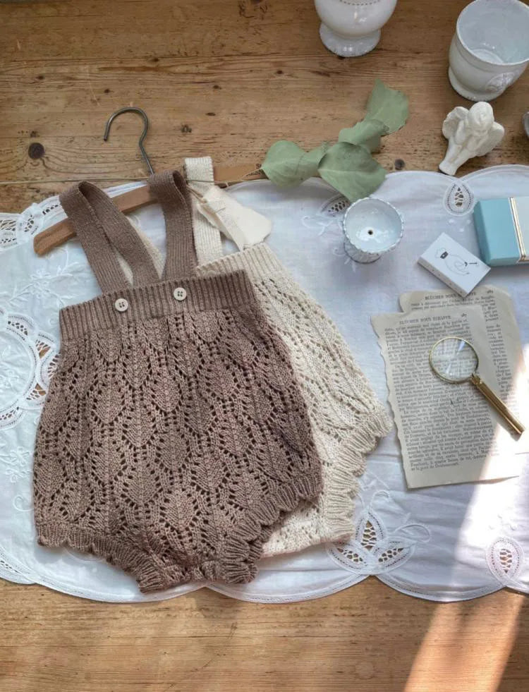 Apparel Collection 2025, Crochet Knit Bodysuit with Hat