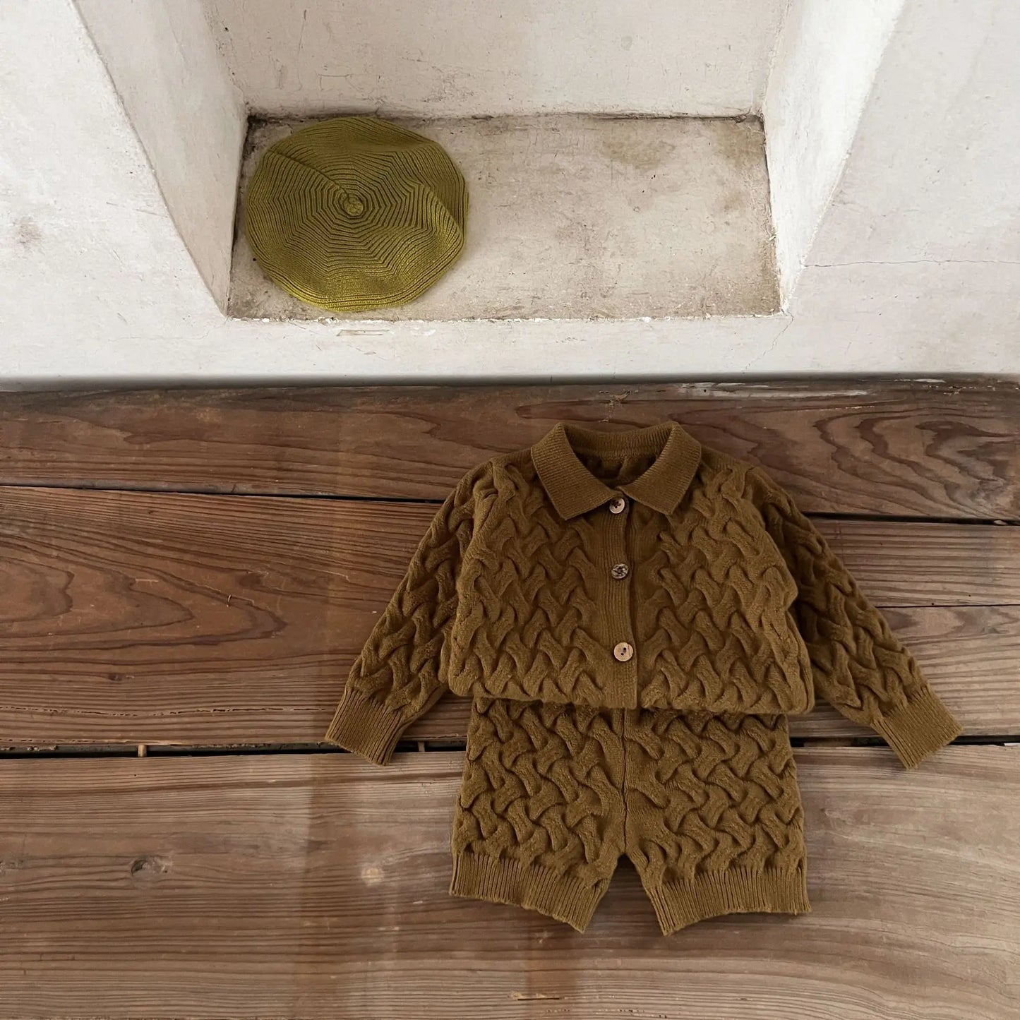 Twisted Knit Two Piece