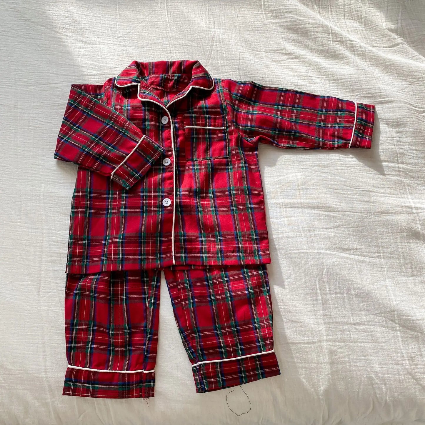 Christmas Collection Plaid PJ Set