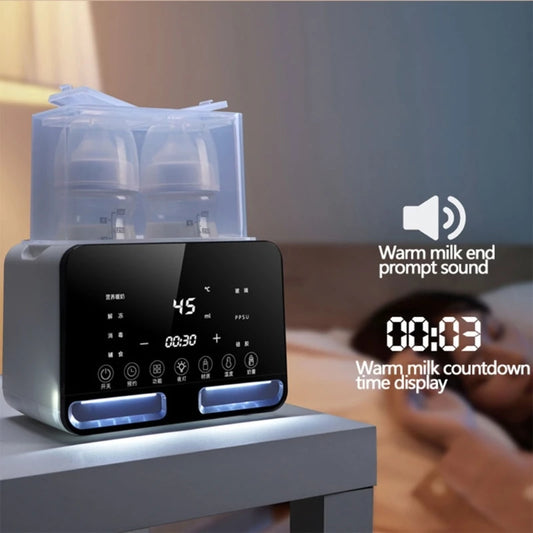 Feed With Me, Multifunctional Baby Bottle Warmer with Temperature Control