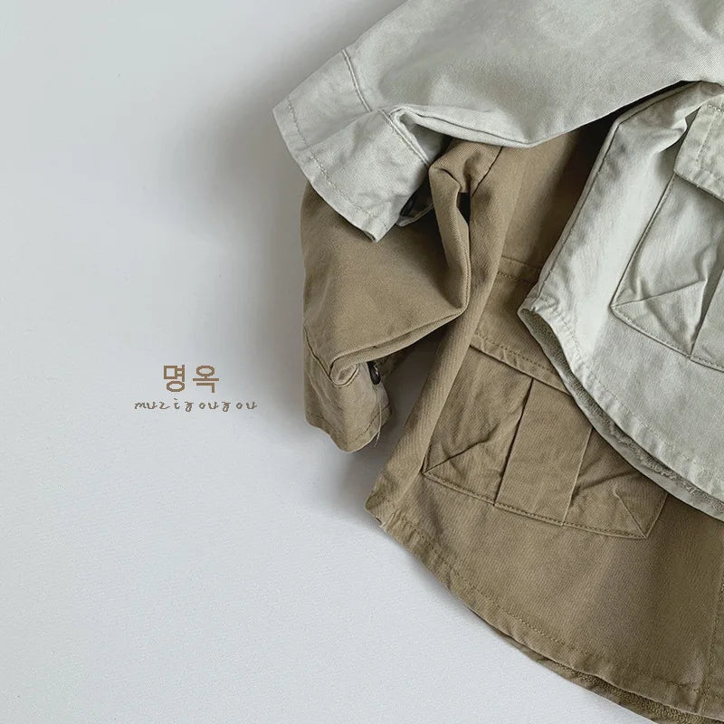 Apparel Collection, Cotton Cargo Over-Shirt