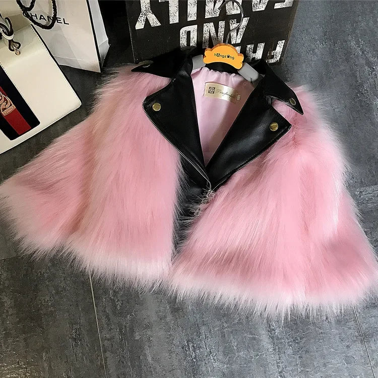 Apparel Collection, New Faux Fox Fur Coat
