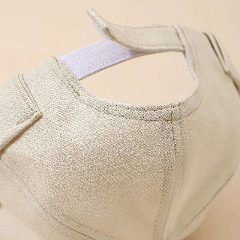 Embroidery Letter Baby Dome Cap