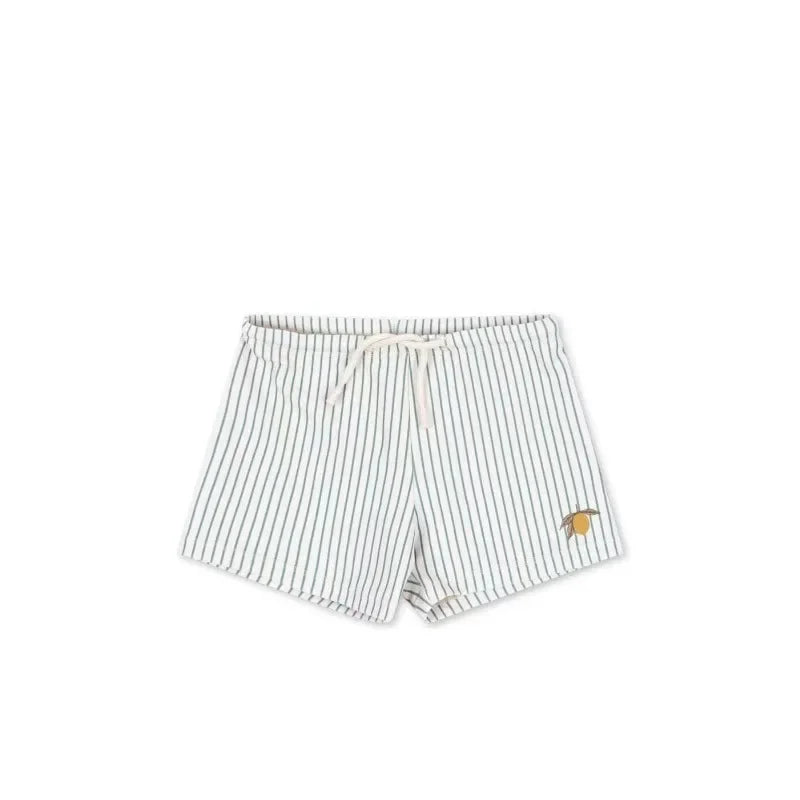 Swimwear Separates — Seahorse & Striped Lemon