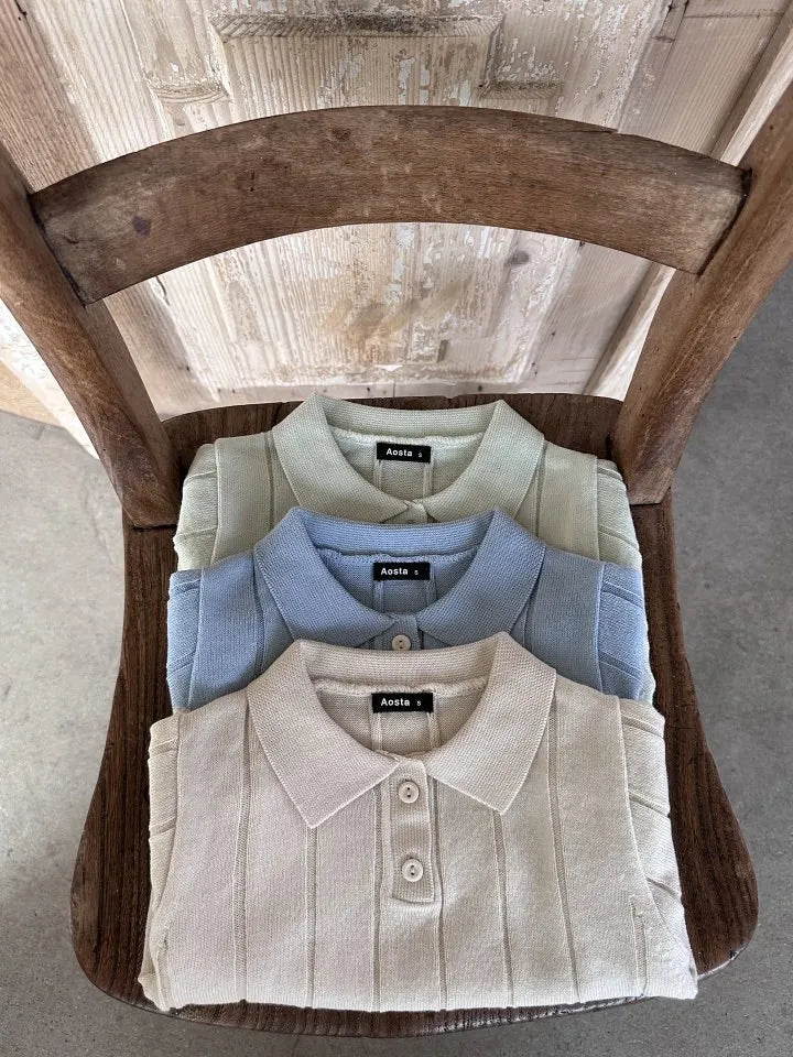 Apparel Collection 2025, Effortlessly Chic Knitted T-Shirt