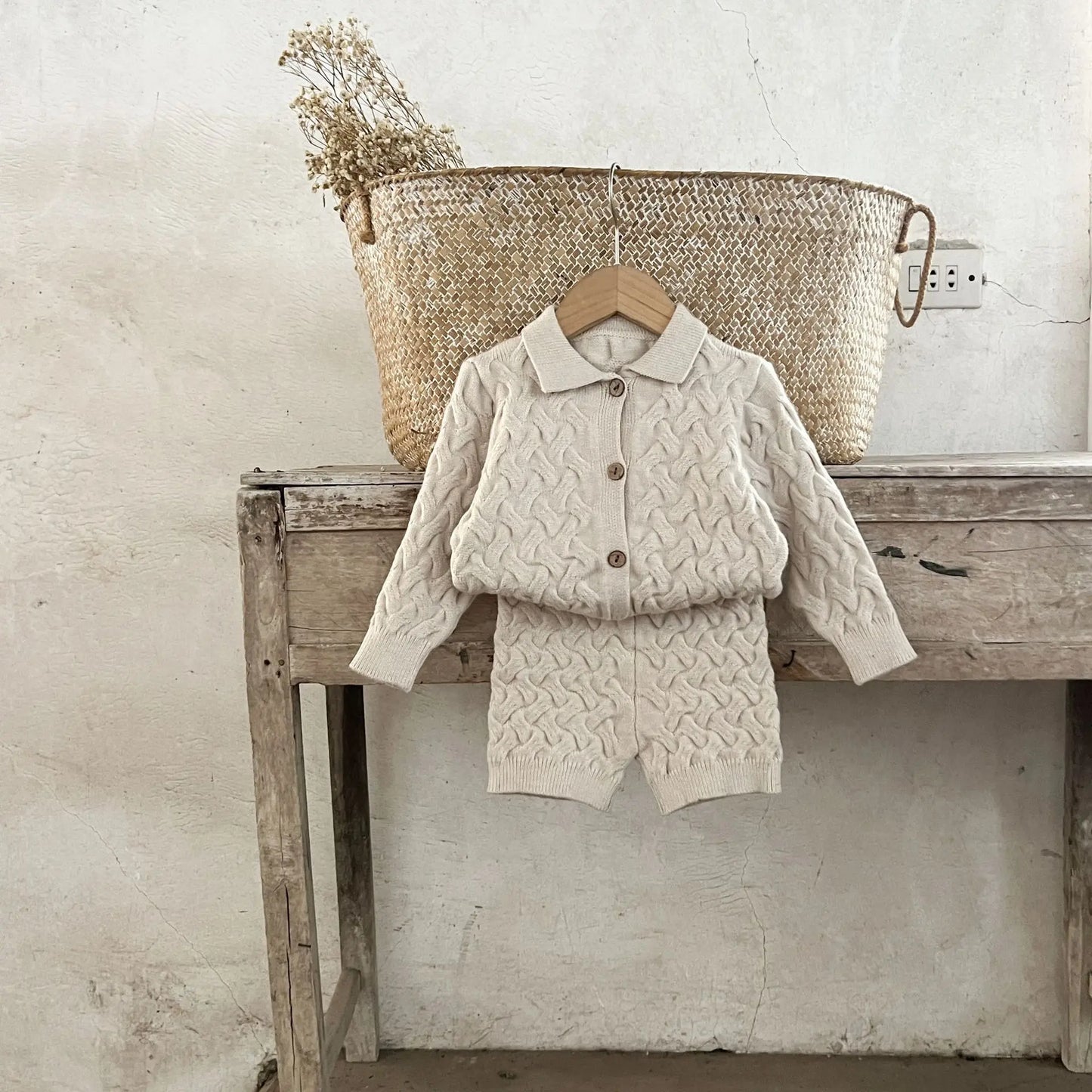 Twisted Knit Two Piece