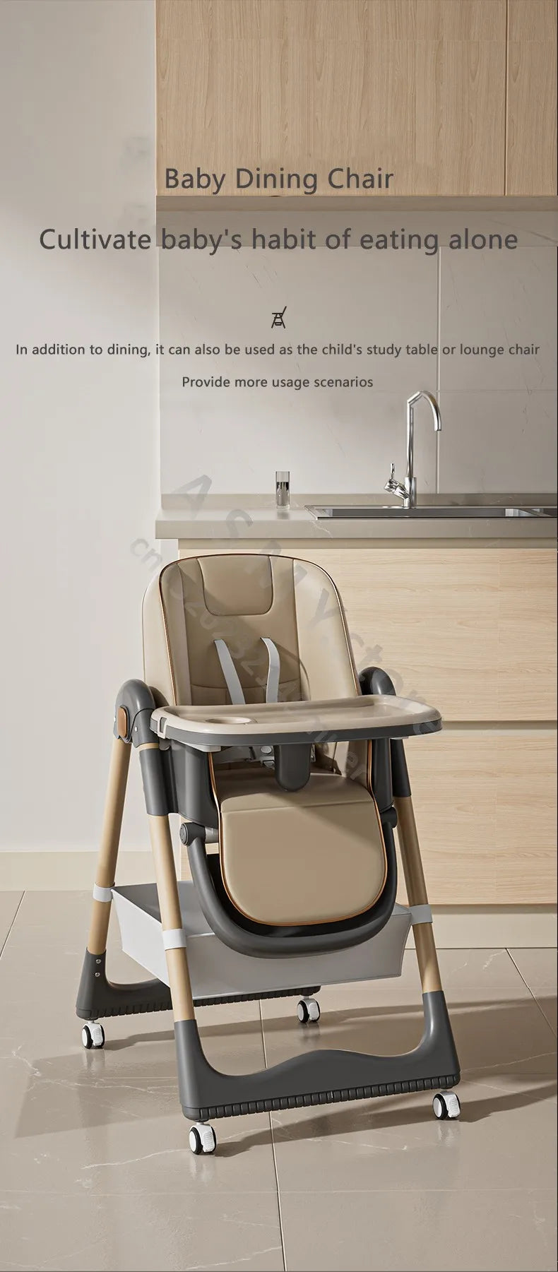 Nursery Collection, Limited Edition Child's Multifunctional Foldable Dinning Chair