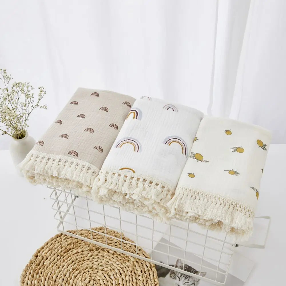 Nursery Collection, Cotton Muslin Blanket
