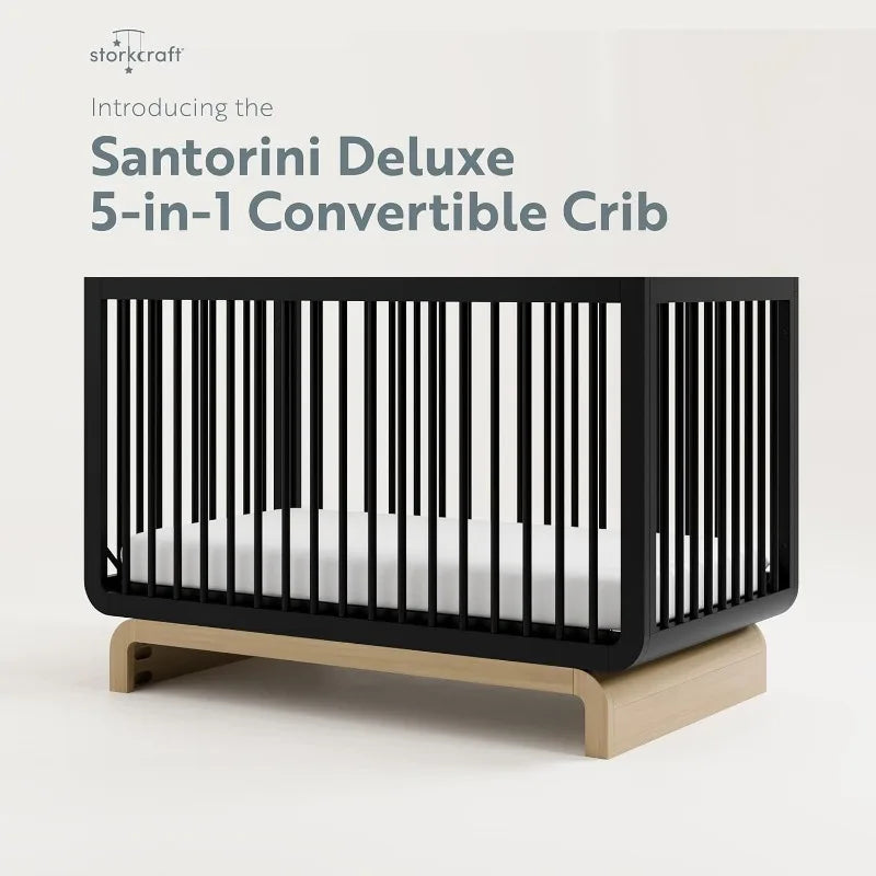 Santorini Deluxe 5-in-1 Convertible Crib