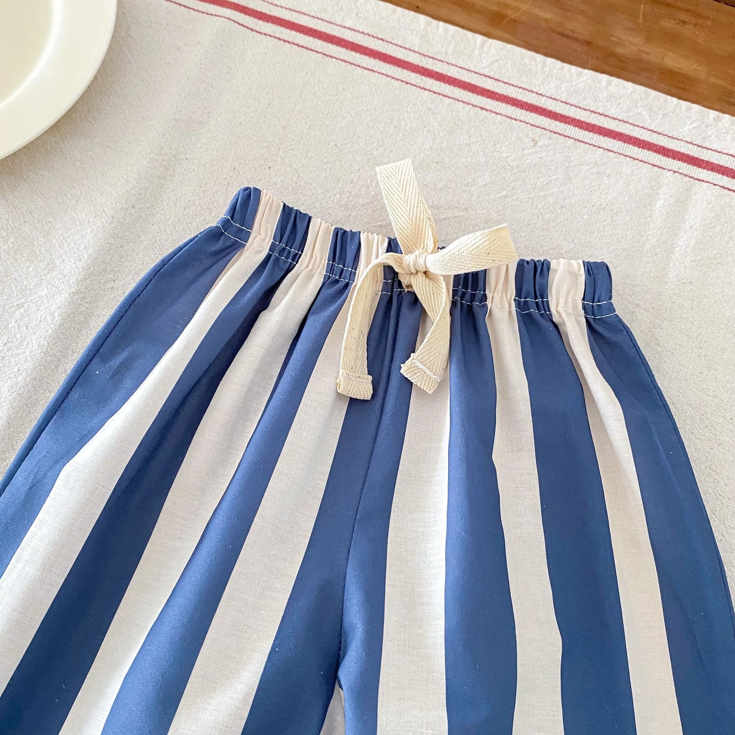 Striped Linen Trousers