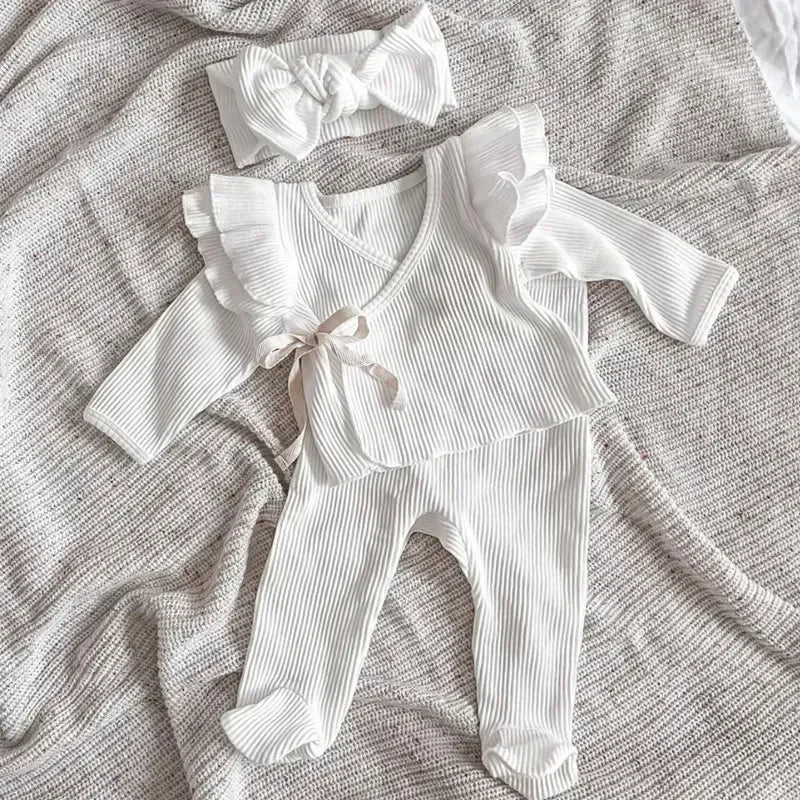 Apparel Collection, Sweet Dreams (Ruffle Three Piece Set)