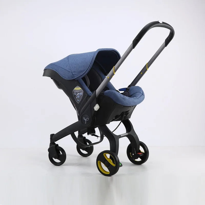 Baby Travel Stroller 3 in 1 With Car Seat/ Foldable Pram
