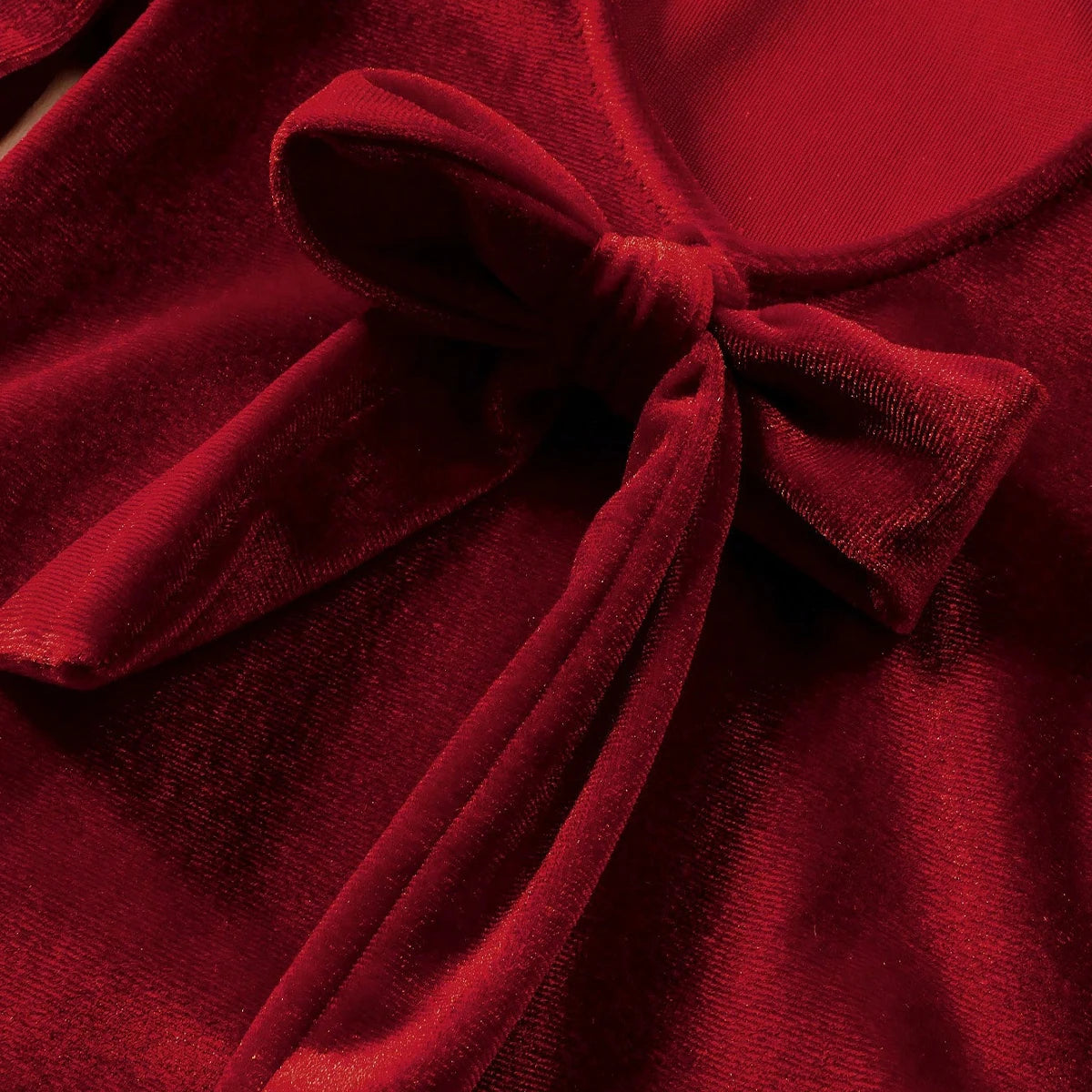 Christmas Collection, Photo Ready Burgundy Romper with Headband (Newborn)