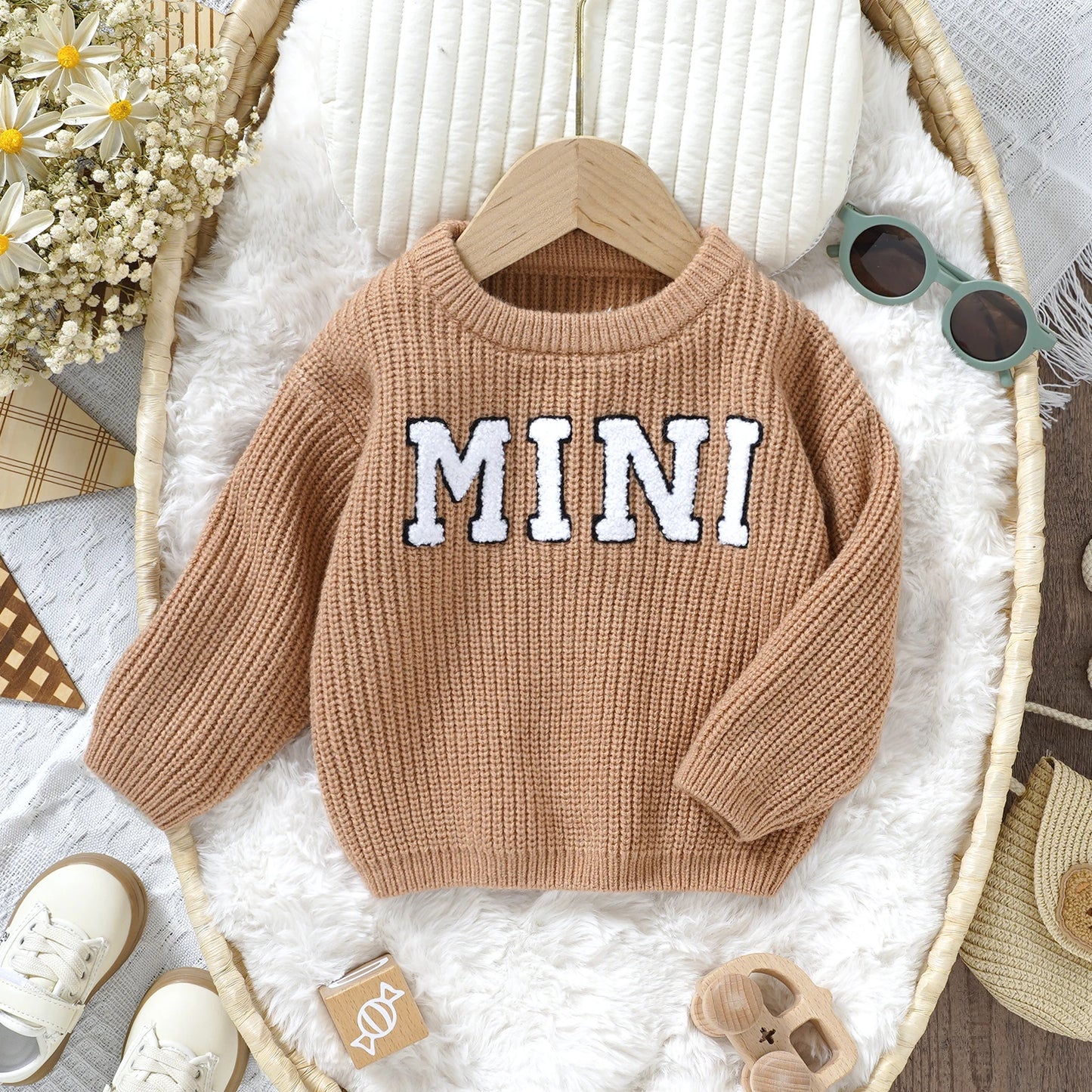 Apparel Collection, Newborn Baby Knit MINI jumper - Newborn-2 Years