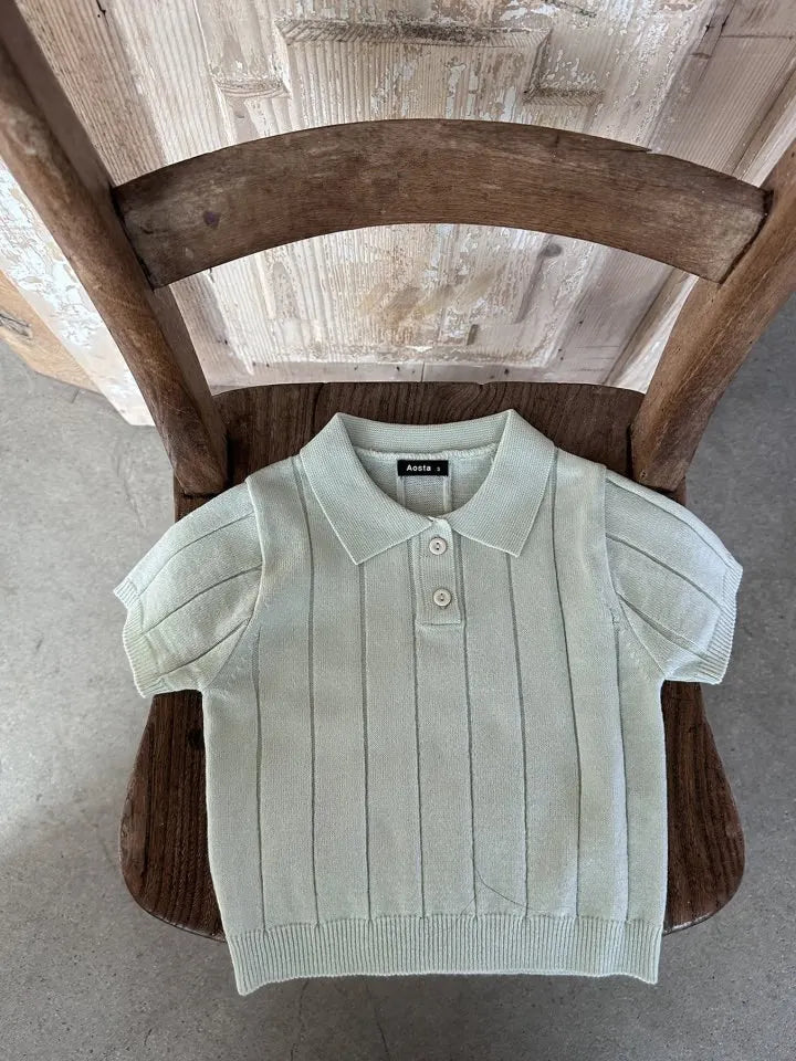 Apparel Collection 2025, Effortlessly Chic Knitted T-Shirt