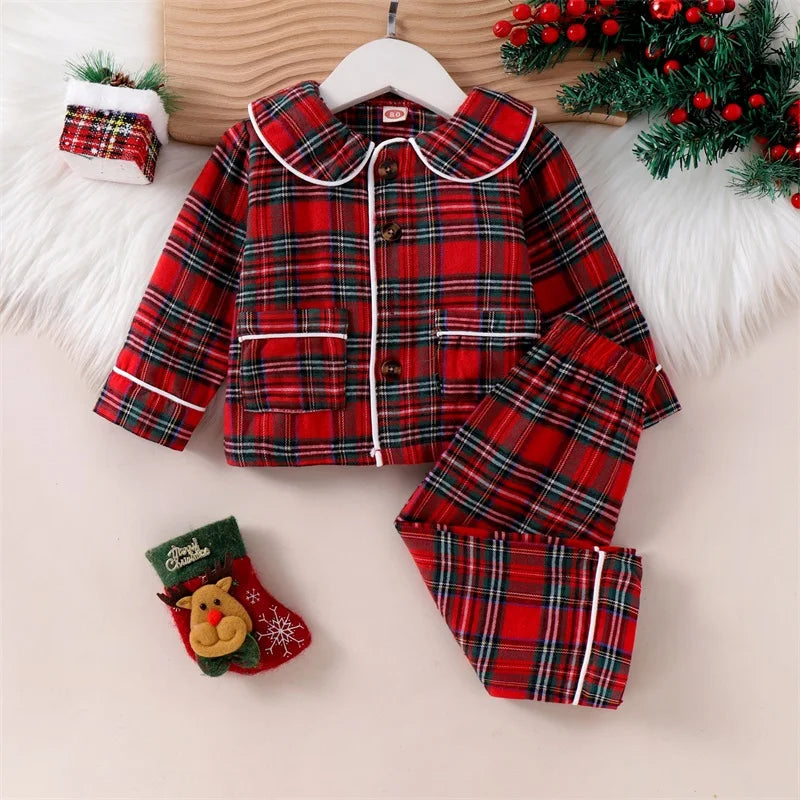 Christmas Plaid P.J's