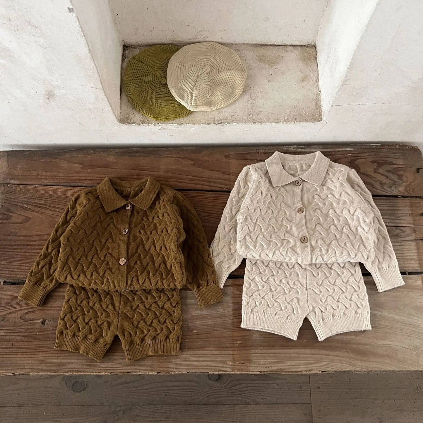 Twisted Knit Two Piece