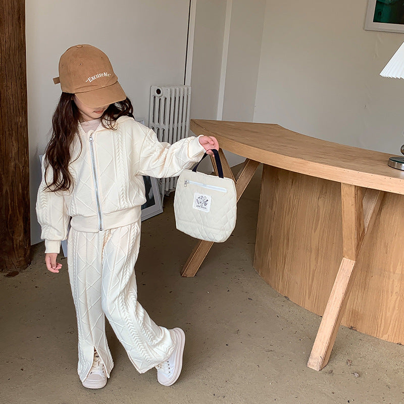 Apparel Collection, The ultimate two piece lounge set (Zip-up hoodie and flared trousers)