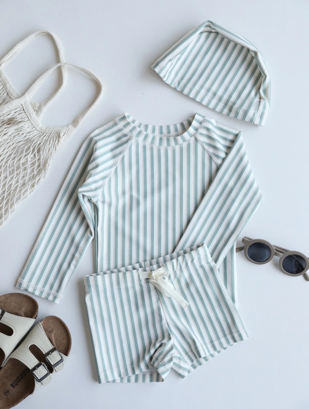 Australian-Style Shorty Sunsuit, UPF 50+