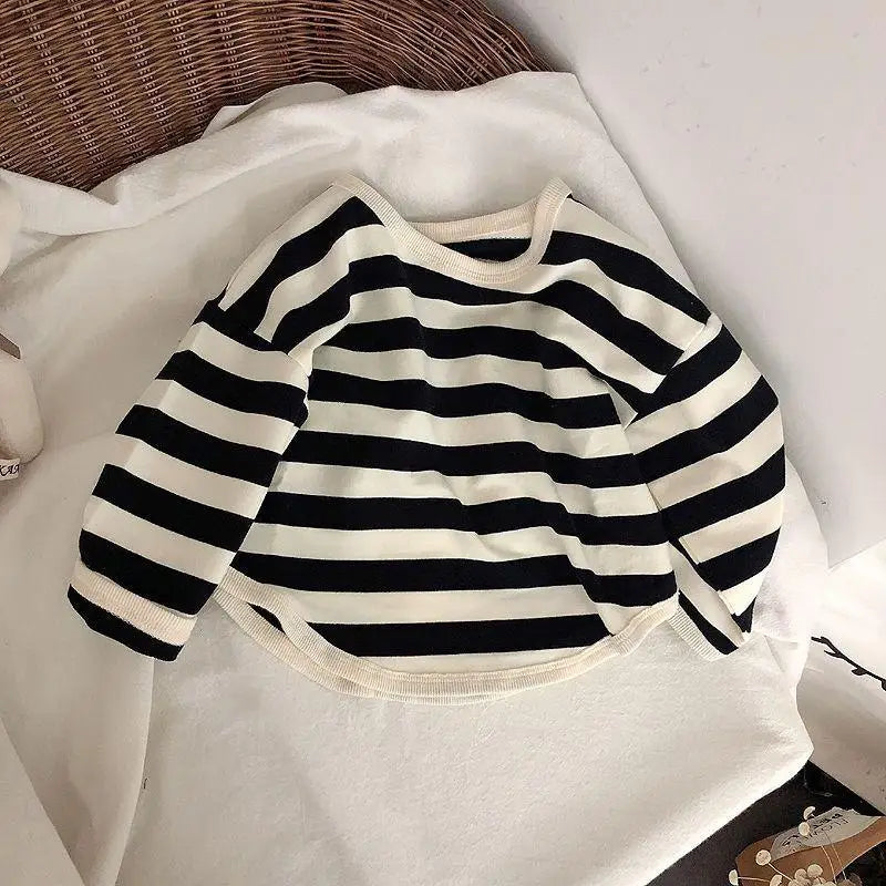 Apparel Collection, Long Sleeve Striped T-Shirt