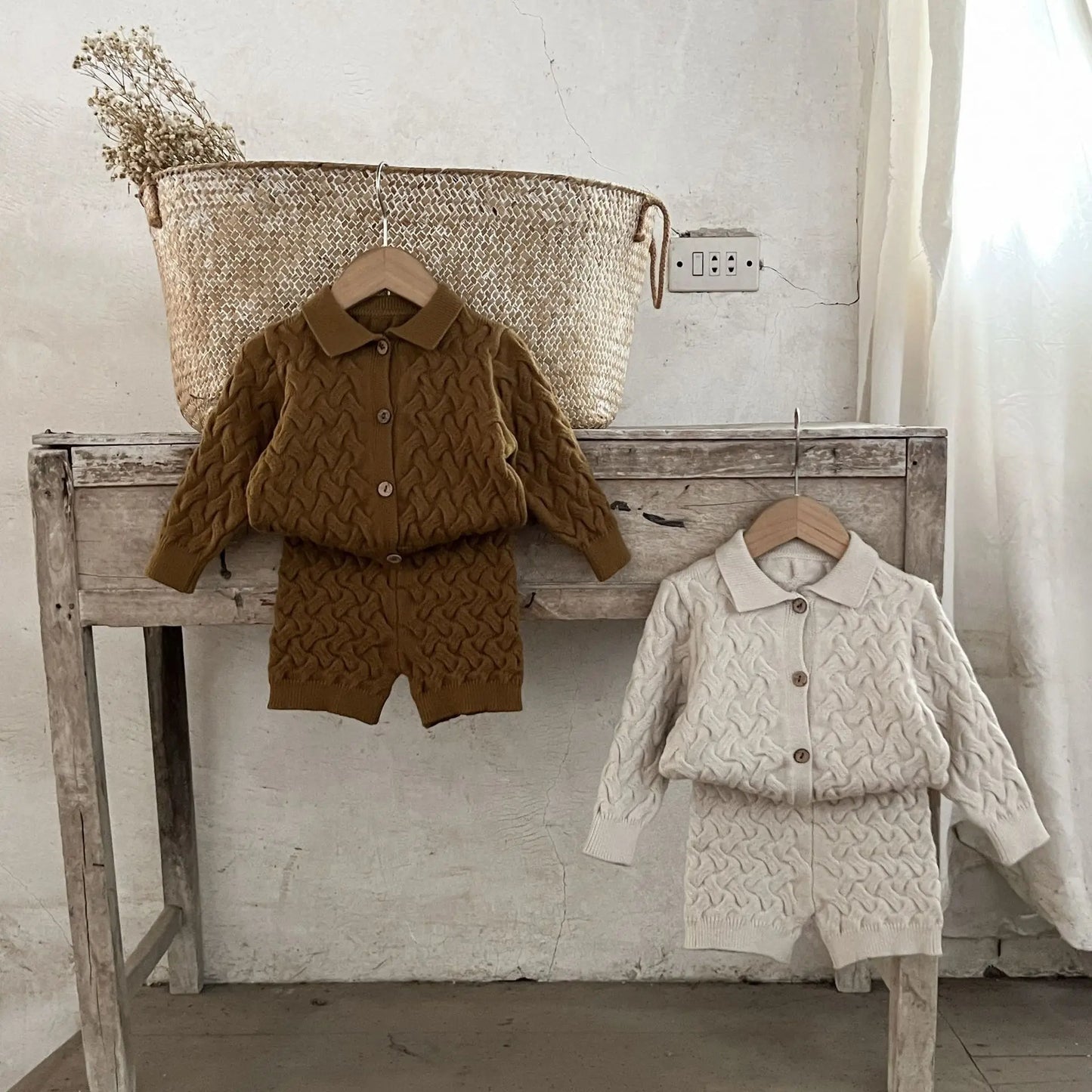 Twisted Knit Two Piece