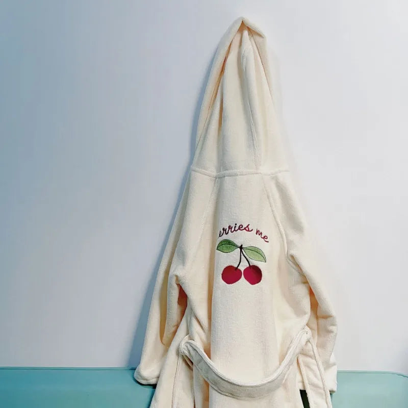 Apparel Collection 2025, Flannel Bathrobe Whats Your Flavour? (Lemon or Cherry)