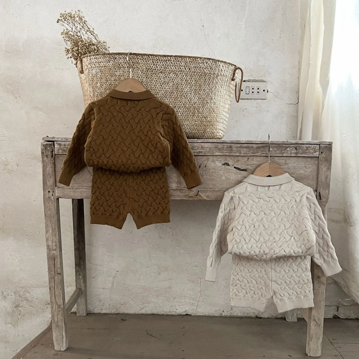 Twisted Knit Two Piece