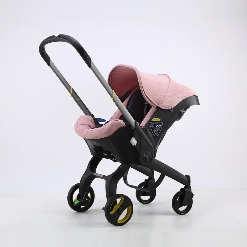 Baby Travel Stroller 3 in 1 With Car Seat/ Foldable Pram