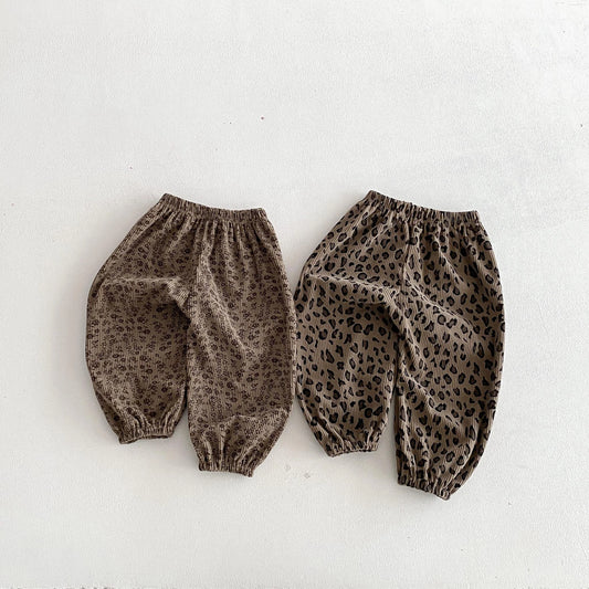 Leopard Print Trousers