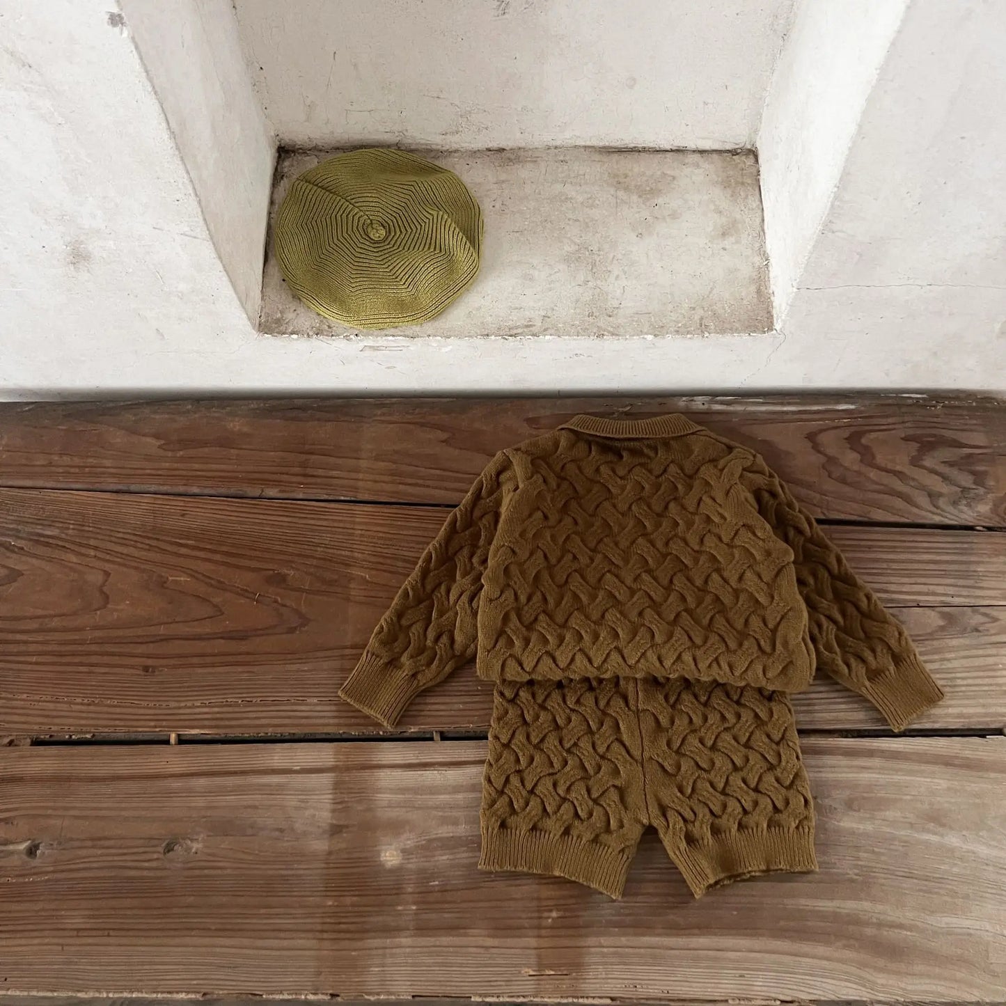 Twisted Knit Two Piece