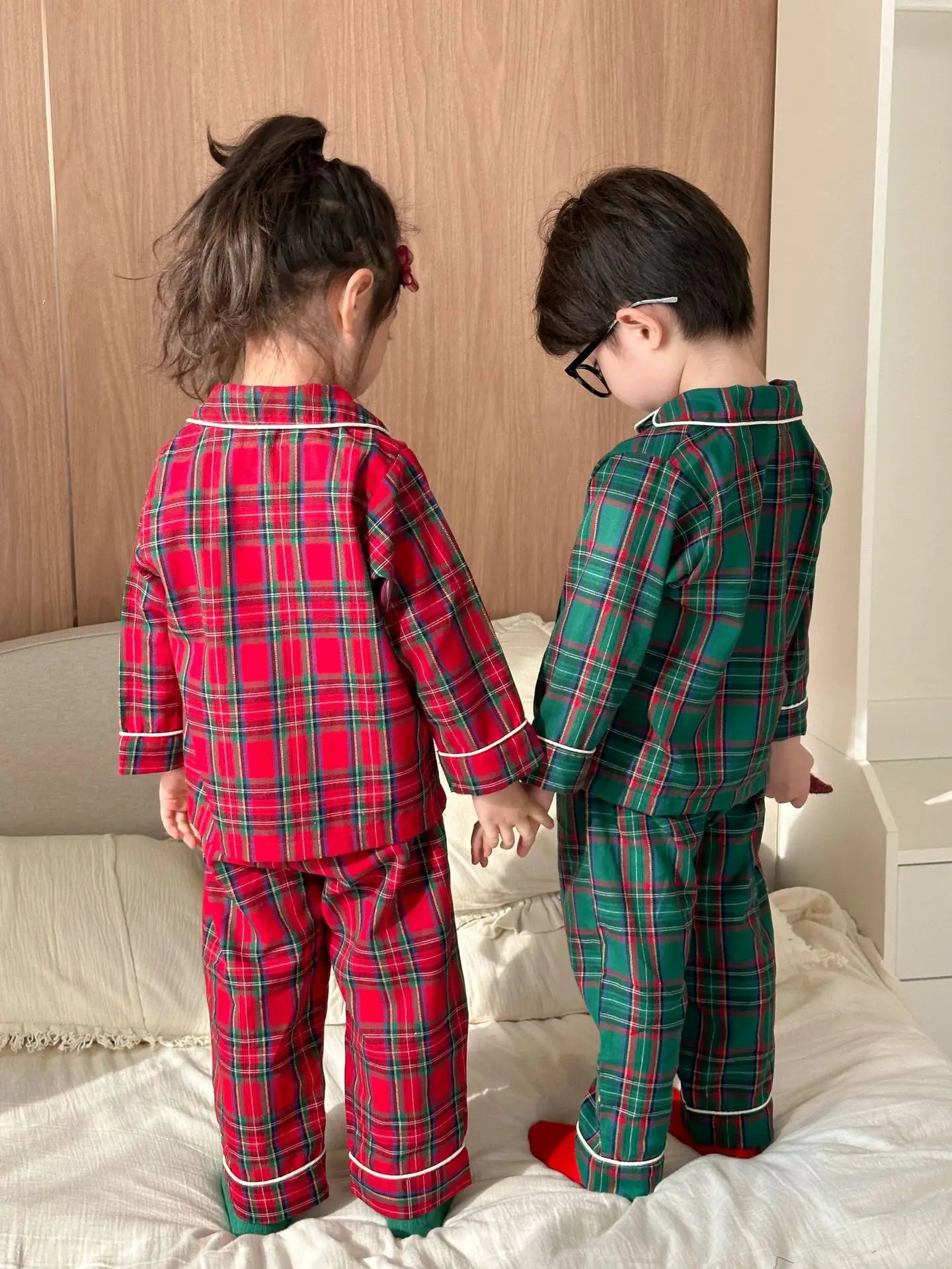 Christmas Collection Plaid PJ Set