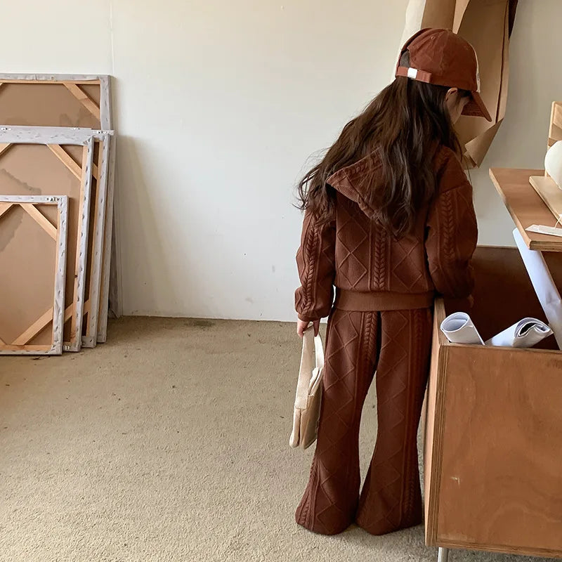 Apparel Collection, The ultimate two piece lounge set (Zip-up hoodie and flared trousers)