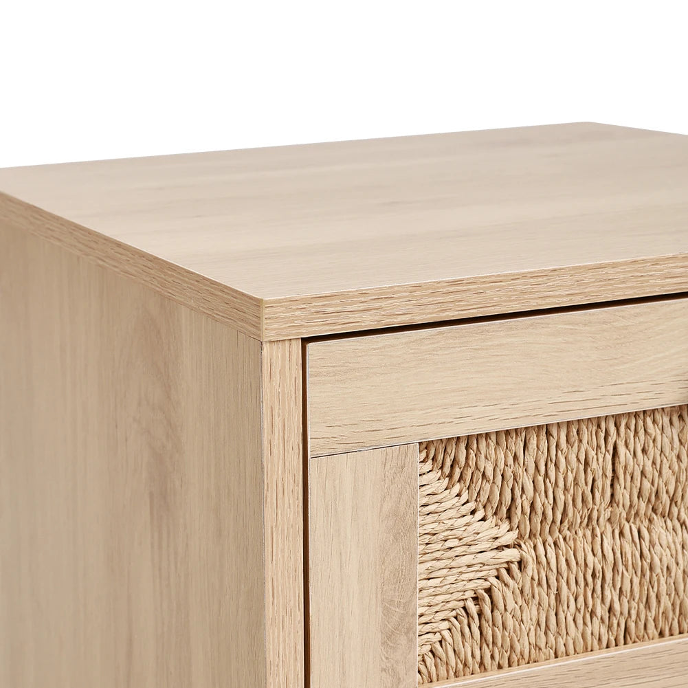 Woven Accent Cabinet (Two or Three Draw)
