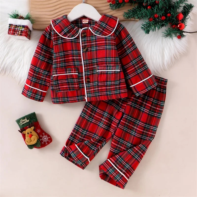 Christmas Plaid P.J's