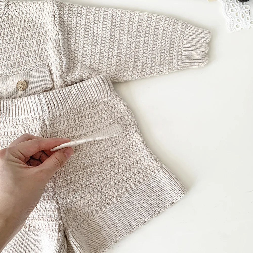 Apparel Collection, Knitted 2piece (Knitted Cardigan/Short)