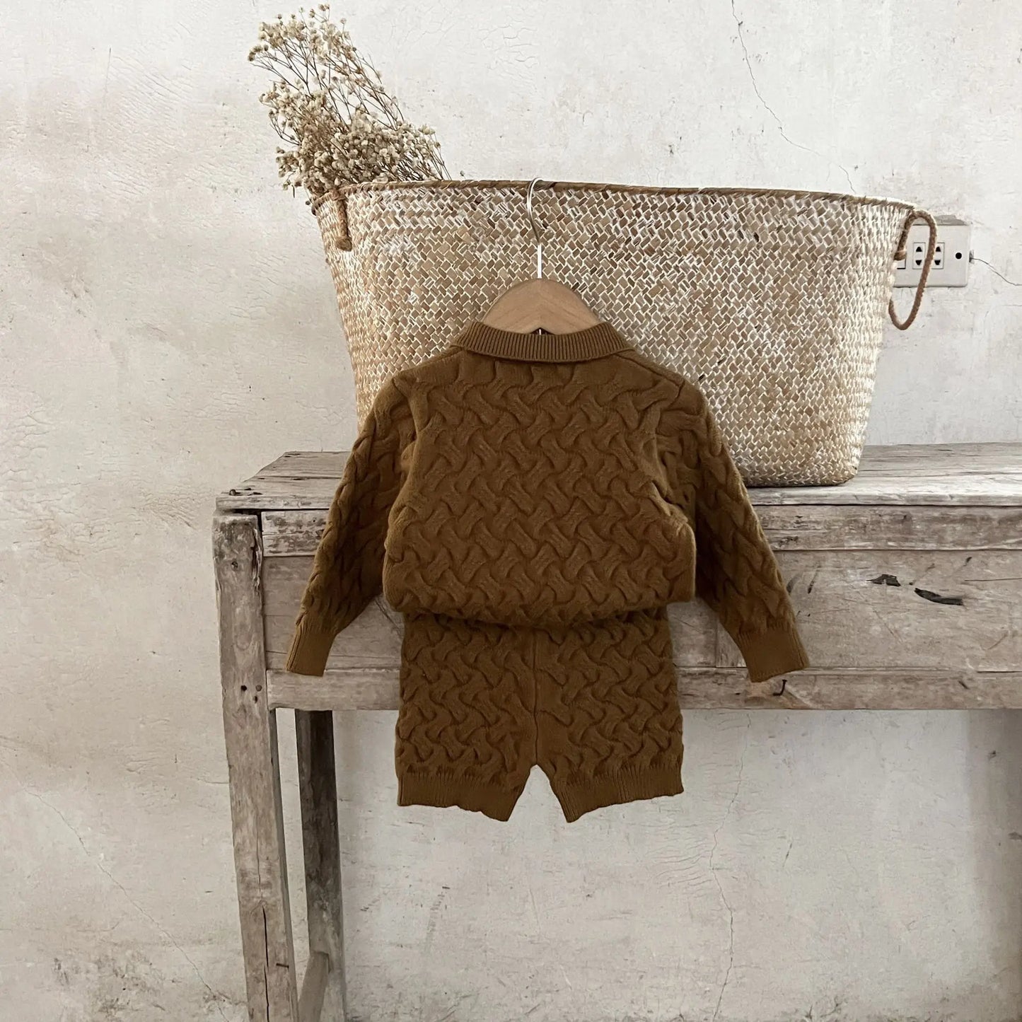 Twisted Knit Two Piece