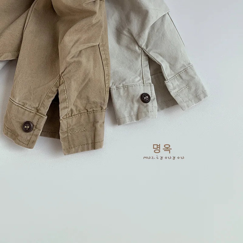 Apparel Collection, Cotton Cargo Over-Shirt