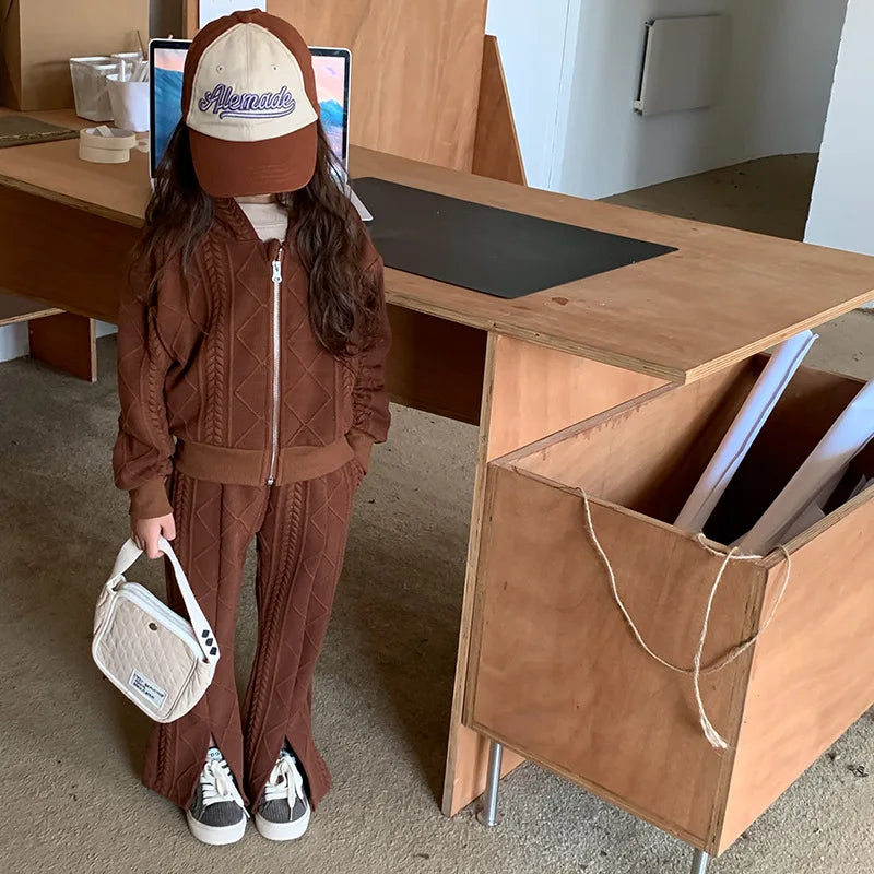 Apparel Collection, The ultimate two piece lounge set (Zip-up hoodie and flared trousers)