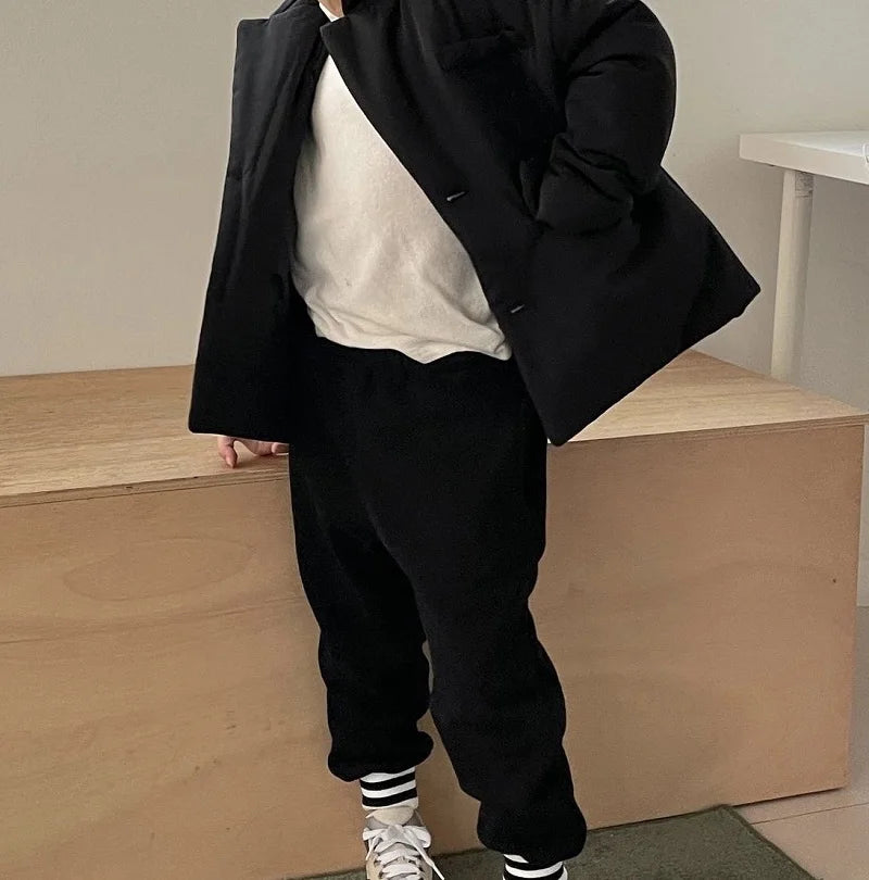 Apparel Collection, Black Puffer Jacket