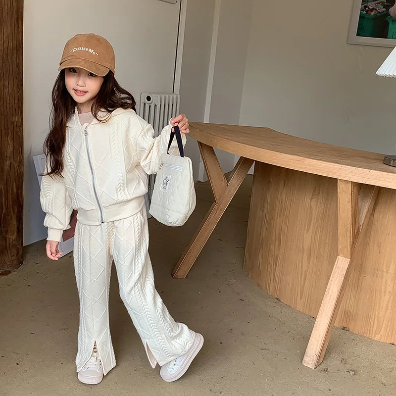 Apparel Collection, The ultimate two piece lounge set (Zip-up hoodie and flared trousers)