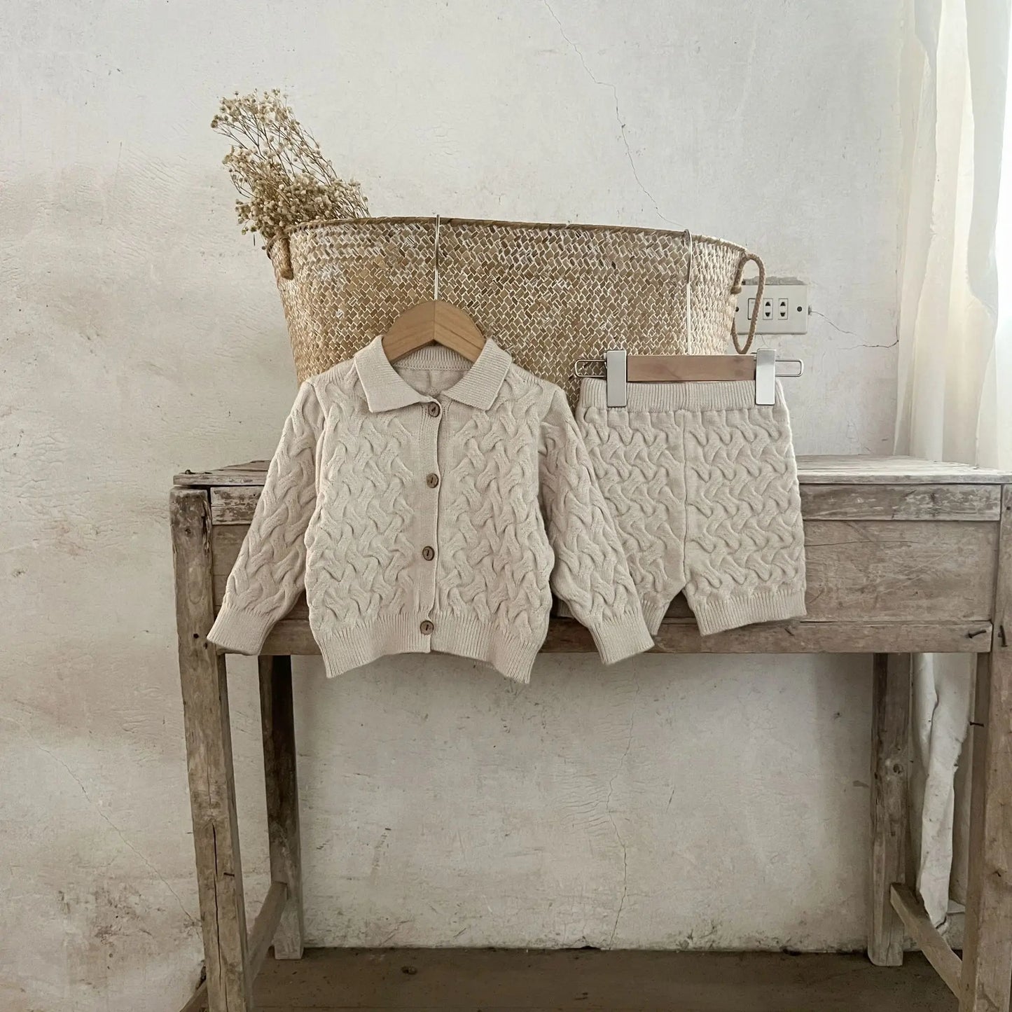 Twisted Knit Two Piece