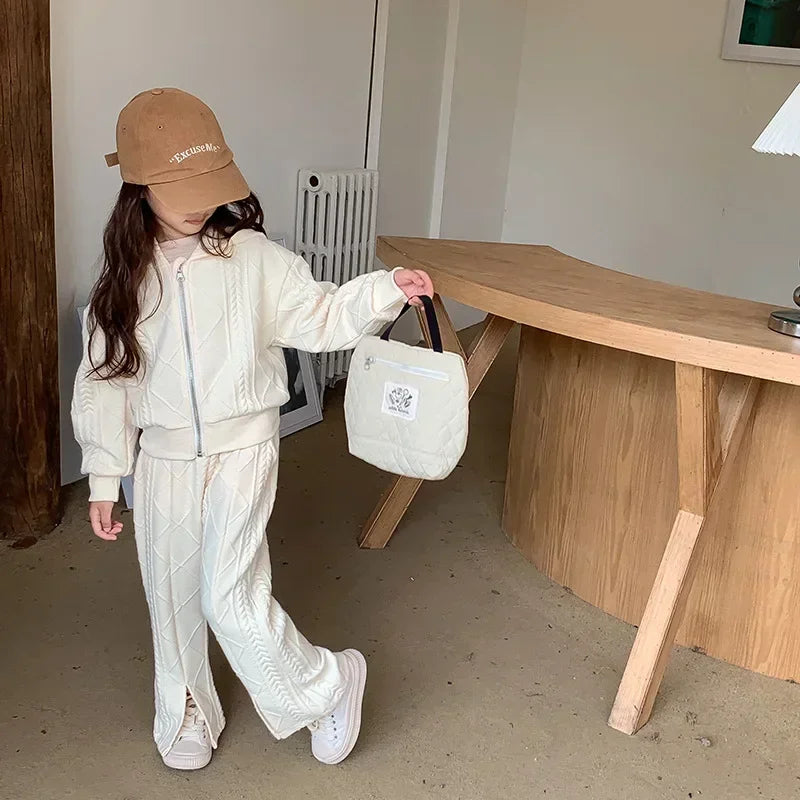 Apparel Collection, The ultimate two piece lounge set (Zip-up hoodie and flared trousers)