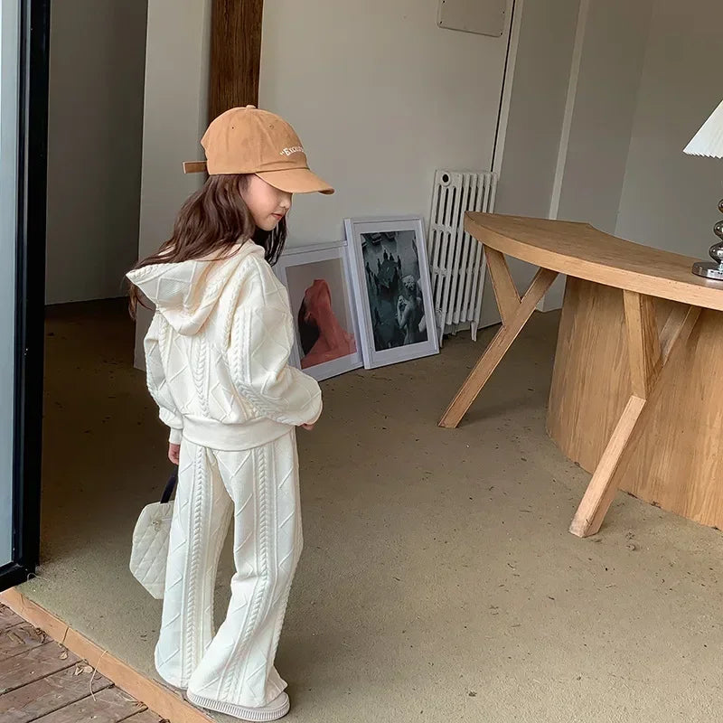 Apparel Collection, The ultimate two piece lounge set (Zip-up hoodie and flared trousers)