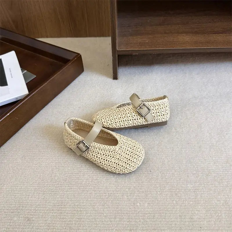 The Weaved Flat Shoe
