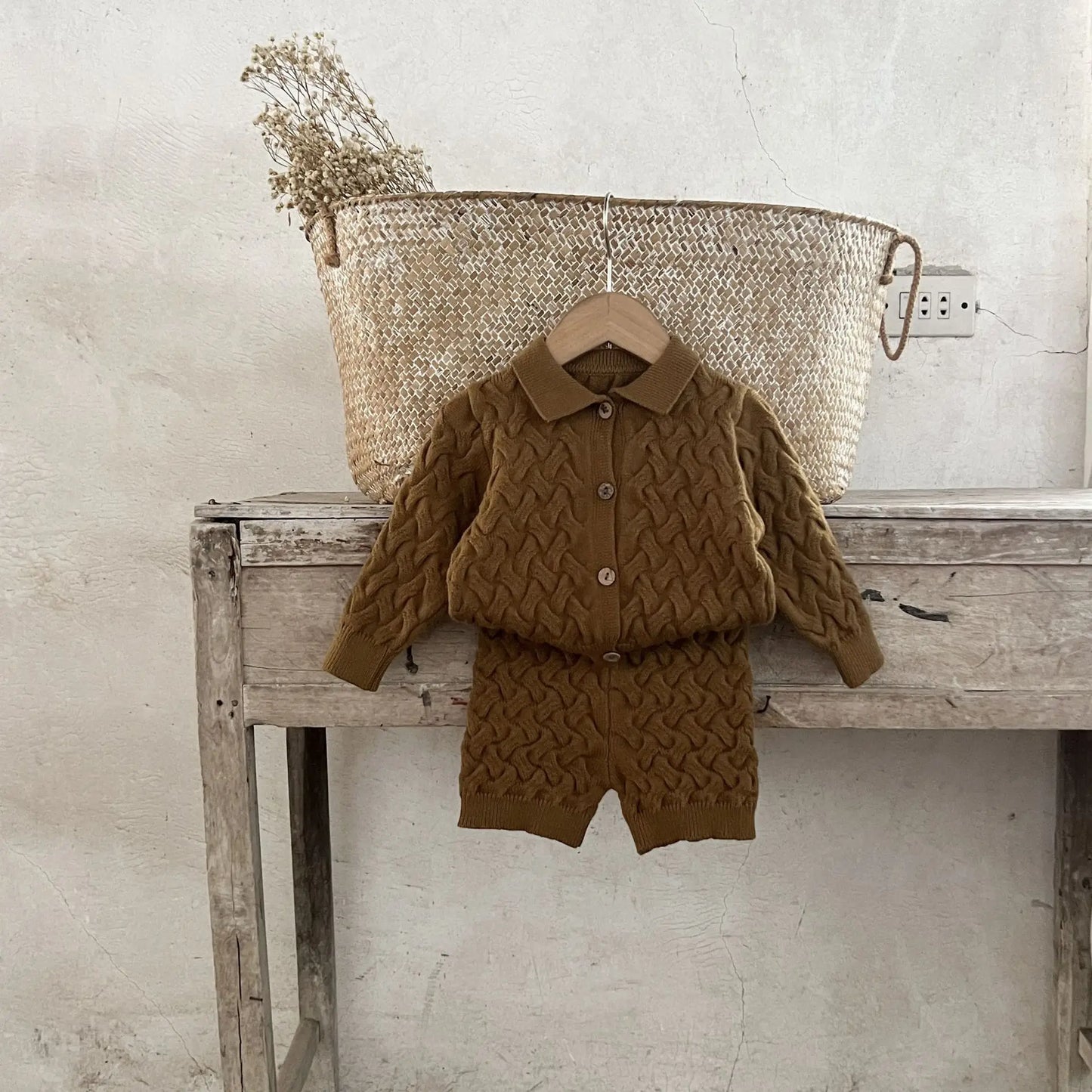 Twisted Knit Two Piece