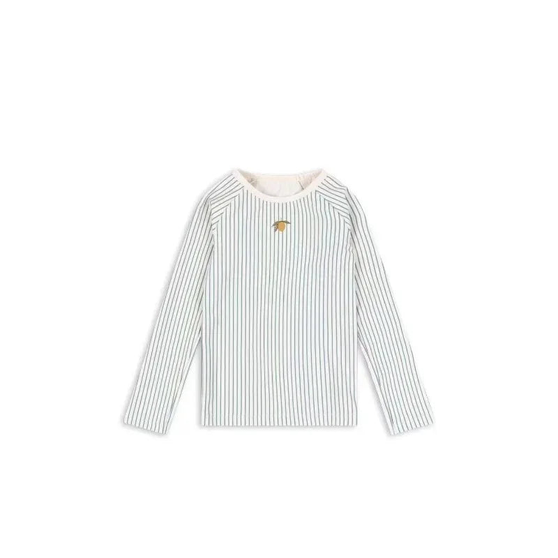 Swimwear Separates — Seahorse & Striped Lemon