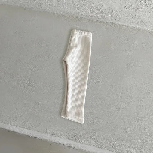 Apparel Collection, Ultra-soft Ribbed Leggins (with Fleece Lining) 6Months-3Years