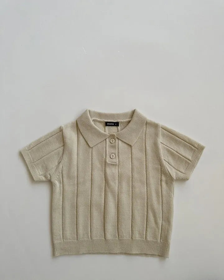 Apparel Collection 2025, Effortlessly Chic Knitted T-Shirt